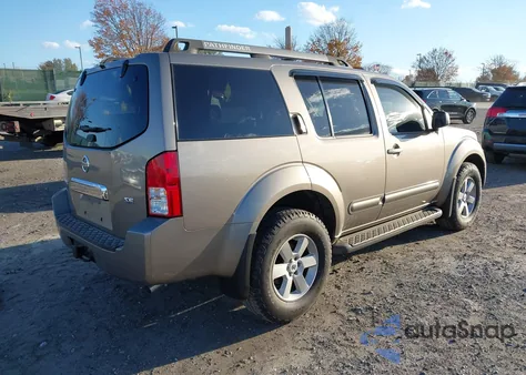 2005 Nissan Pathfinder Se from USA, damaged, VIN 5N1AR18W75C759092